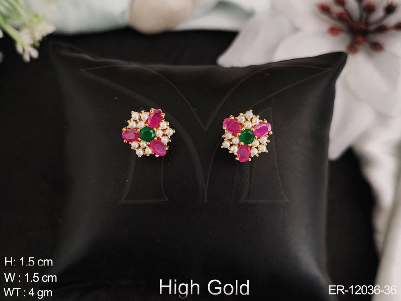ER-12036-36-RUBY GREEN
