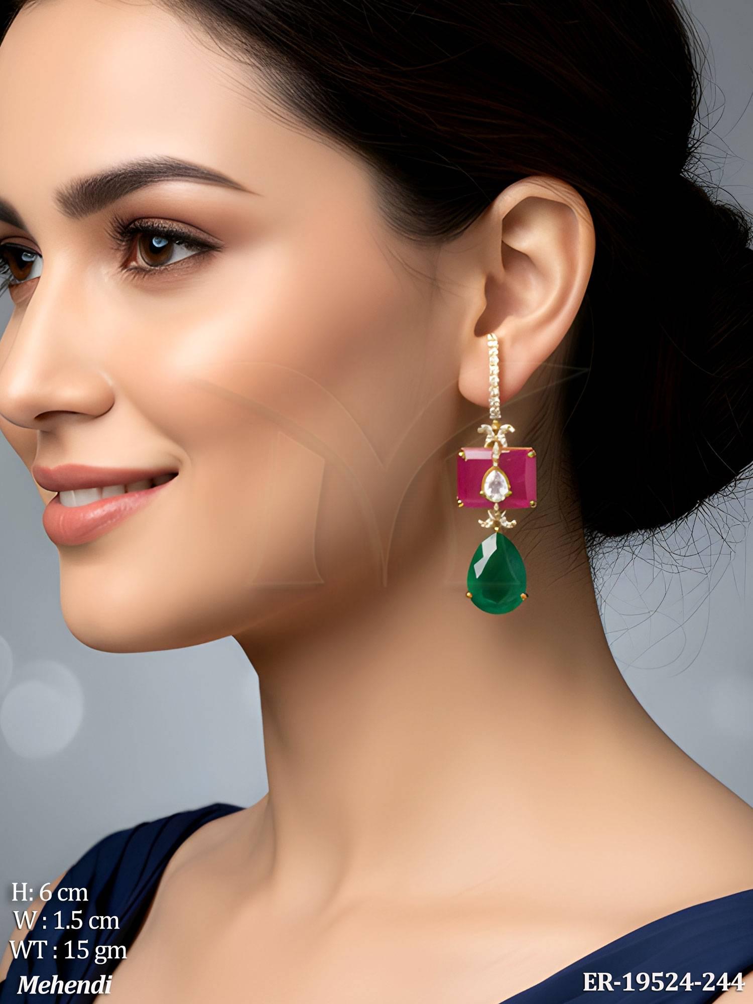 ER-19524-244-RUBY GREEN
