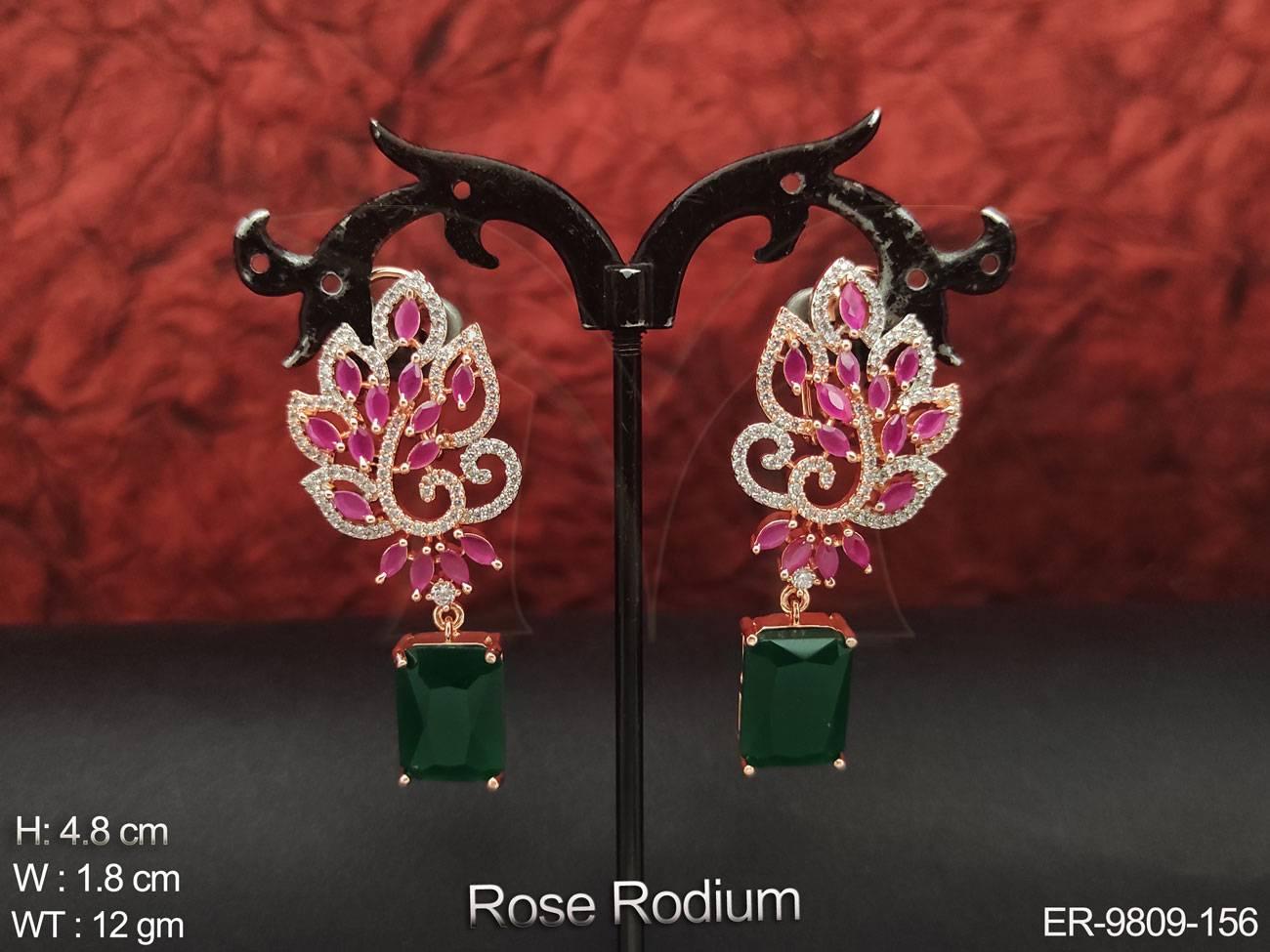 ER-9809-156-RUBY GREEN