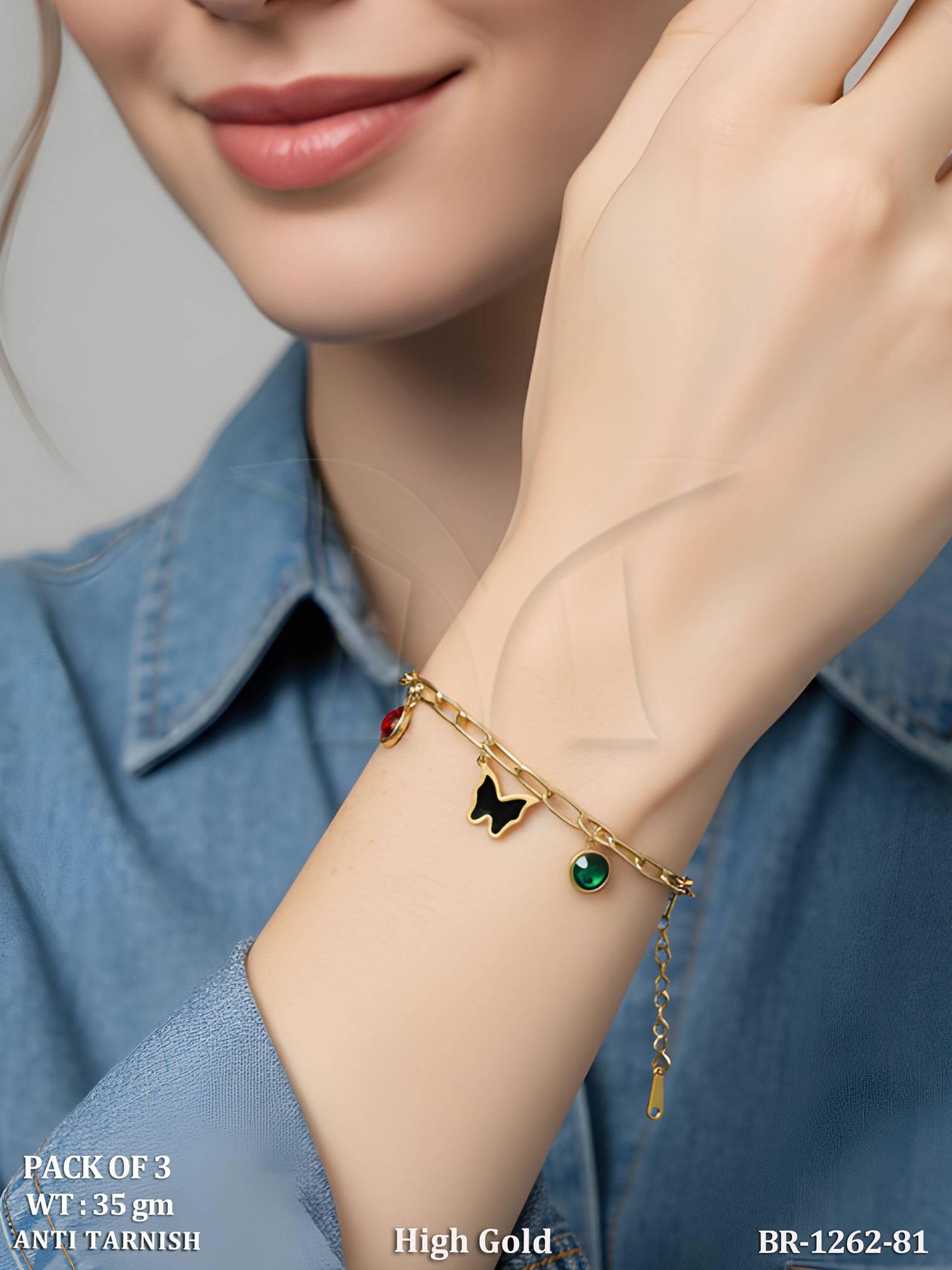 BR-1262-81-RUBY GREEN