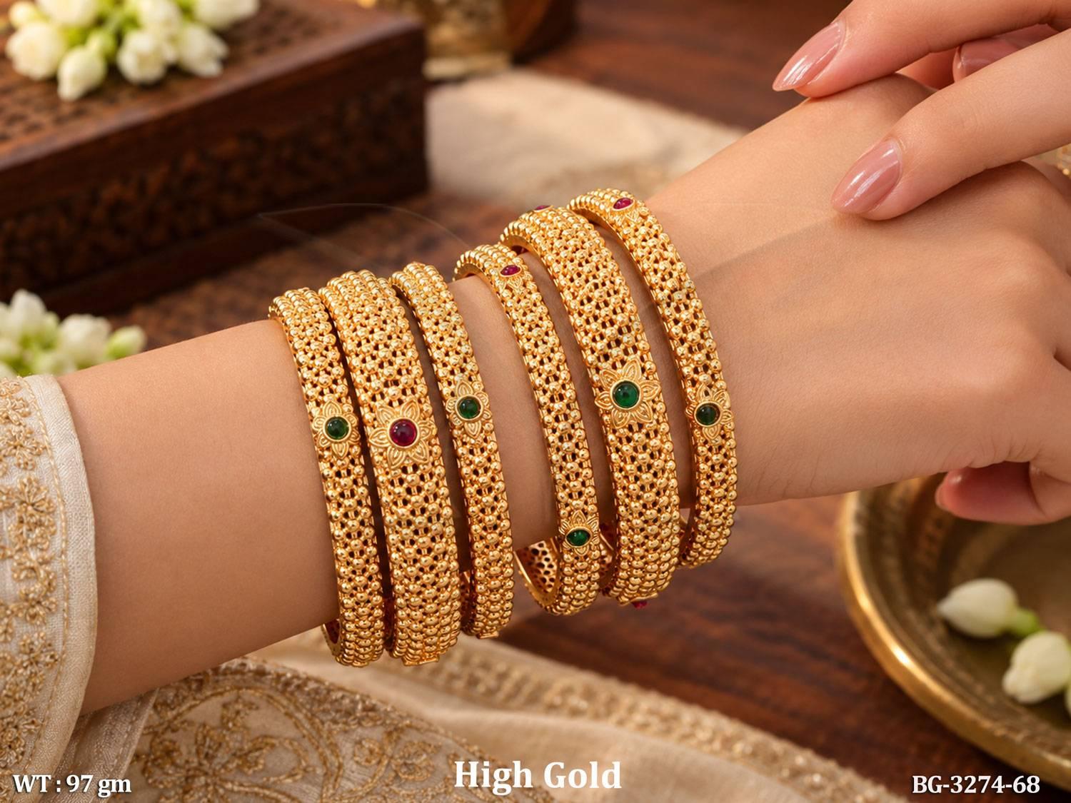 BG-3274-68-RUBY GREEN/2 X 6