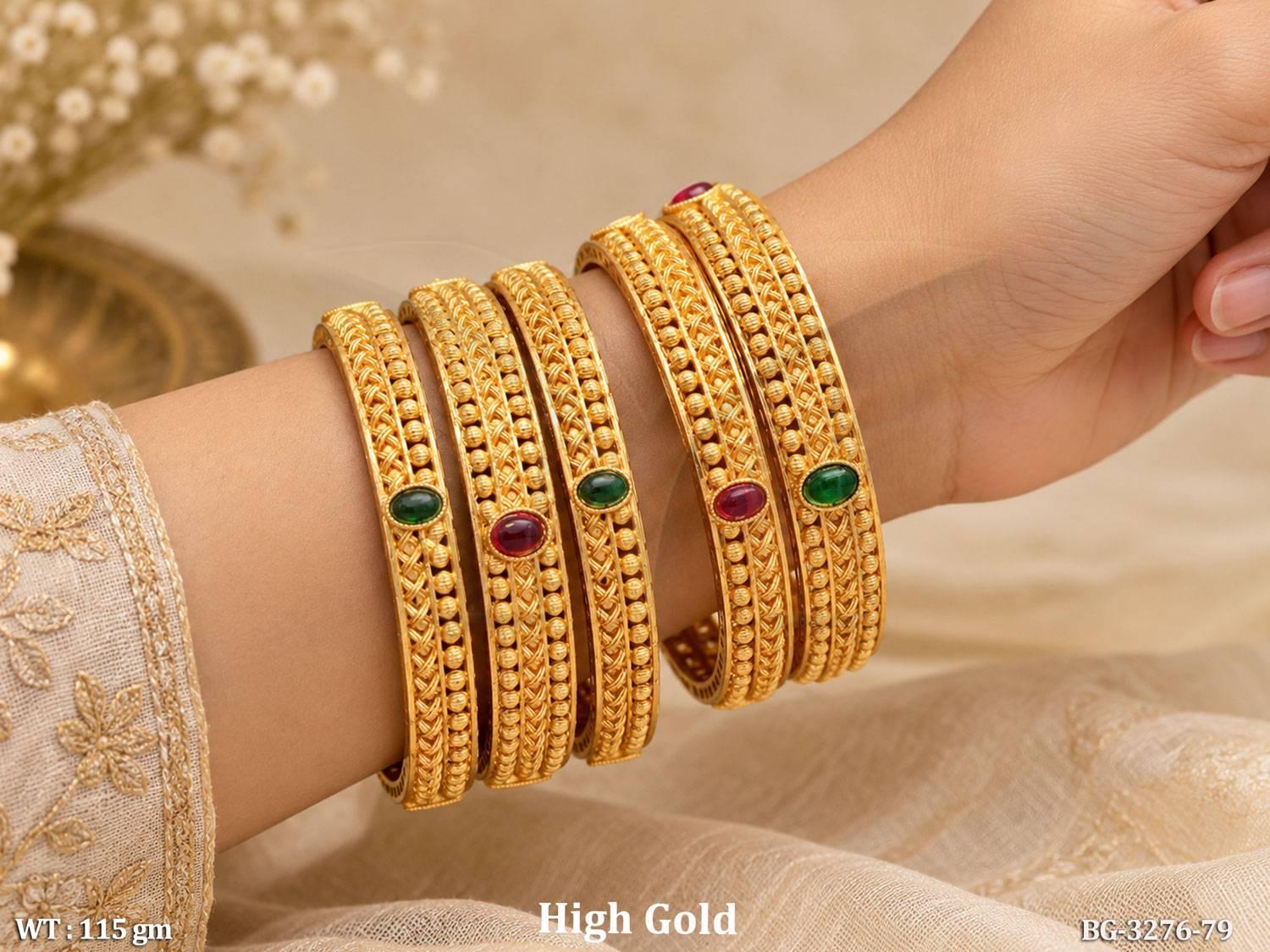 BG-3276-79-RUBY GREEN/2 X 6