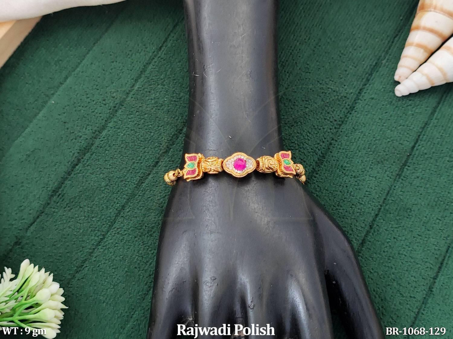 BR-1068-129-RUBY GREEN
