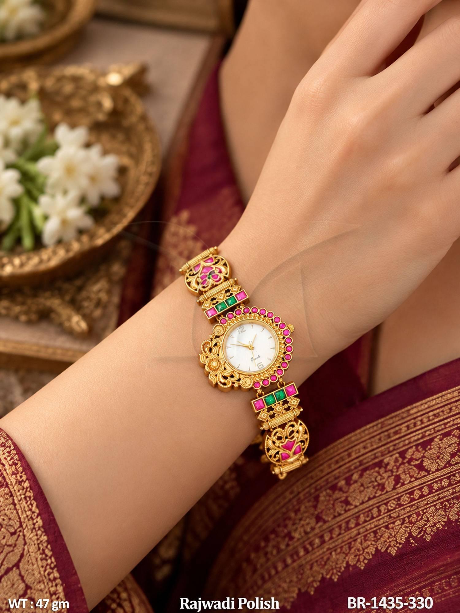 BR-1435-330-RUBY GREEN