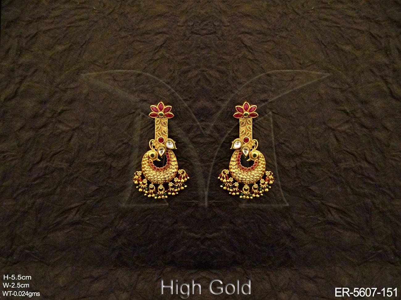 ER-5607-151-RUBY GREEN