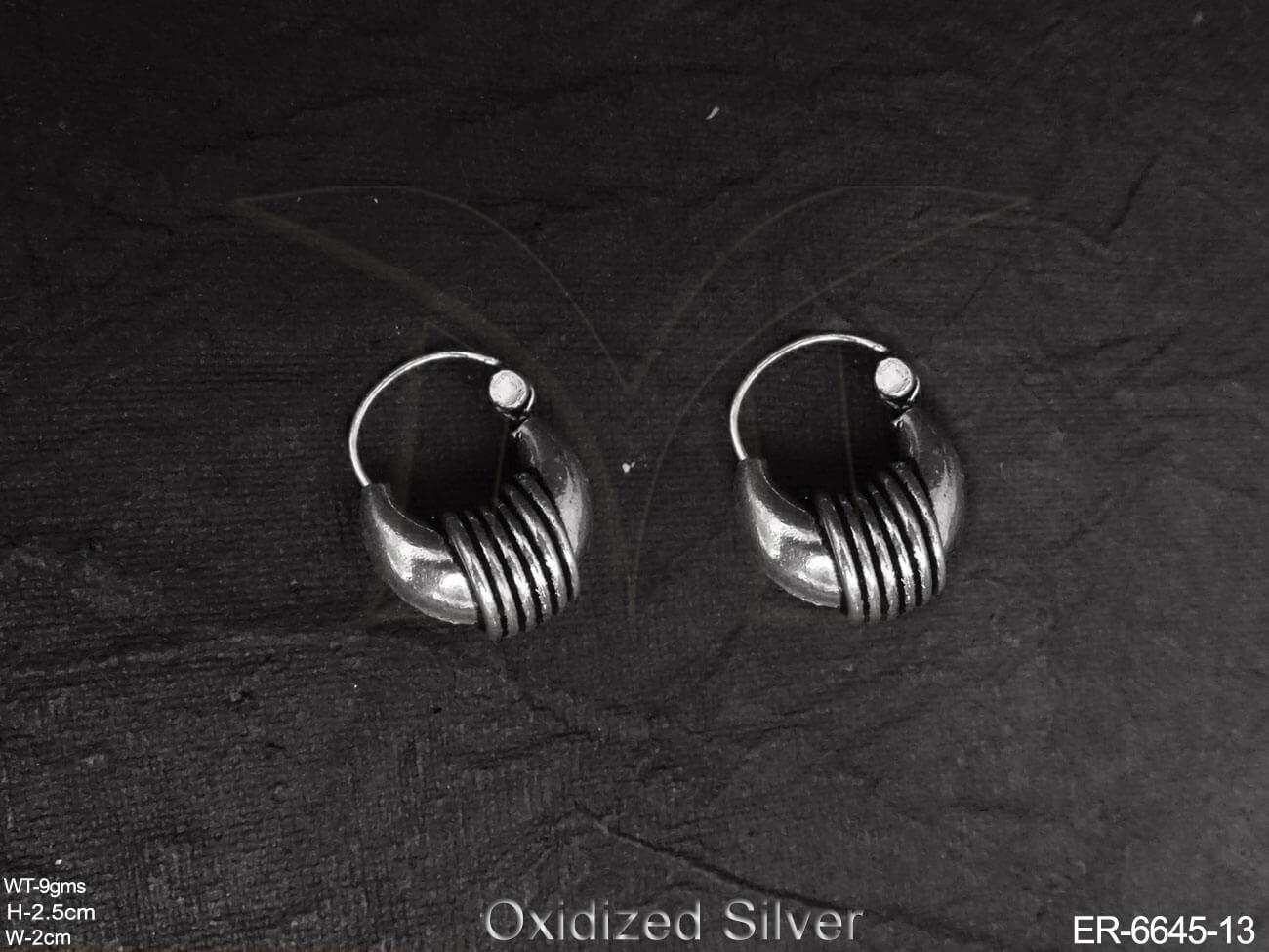 ER-6645-13-OXCID SILVER
