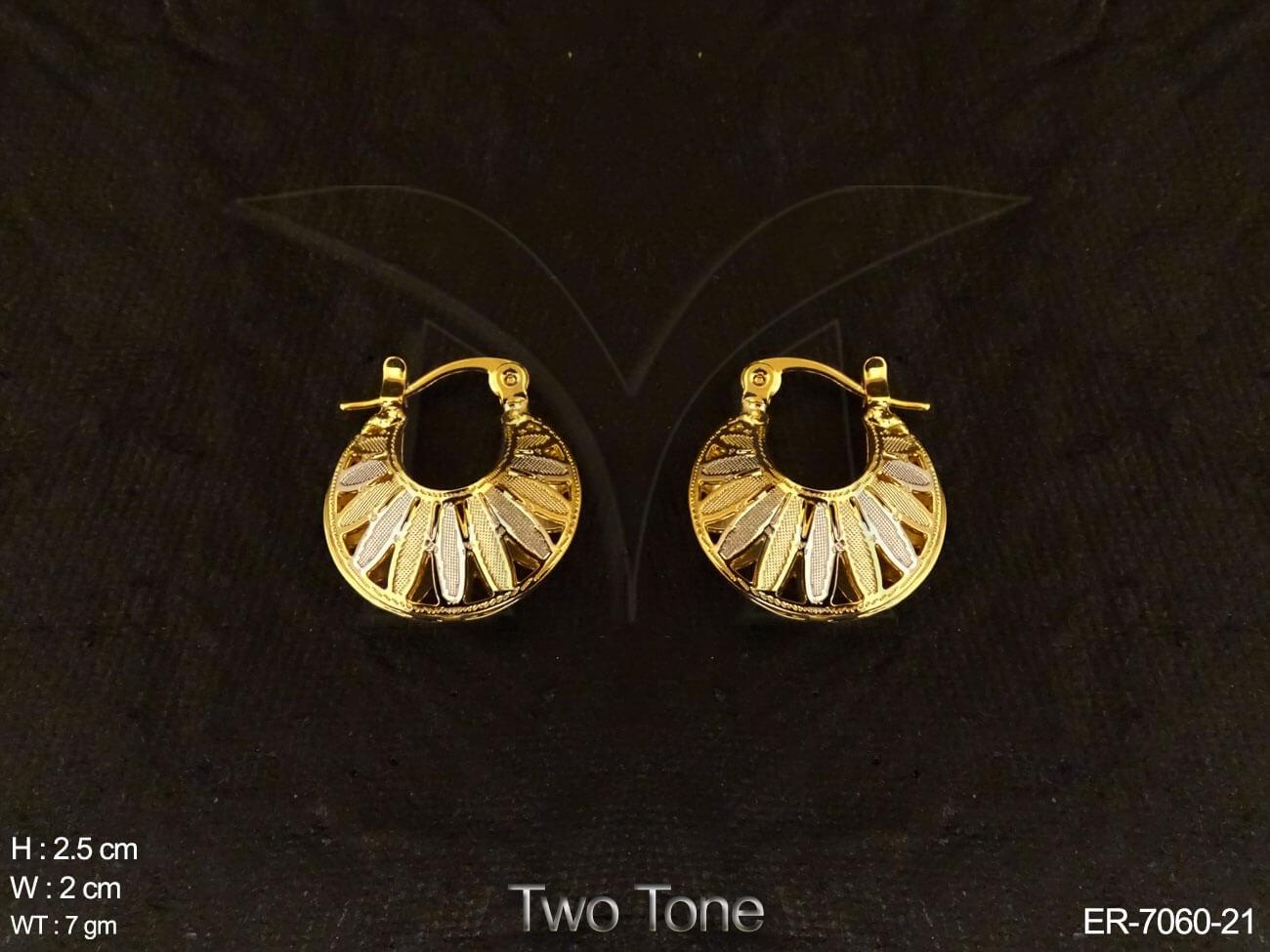 ER-7060-21-GOLD SILVER