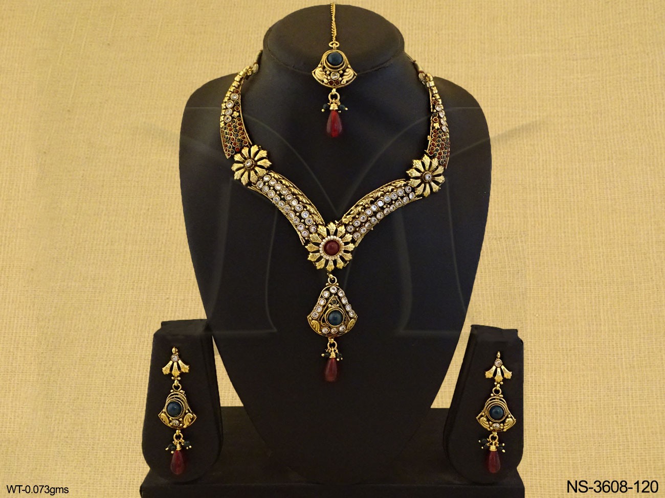 NS-3608-120-MAROON GREEN