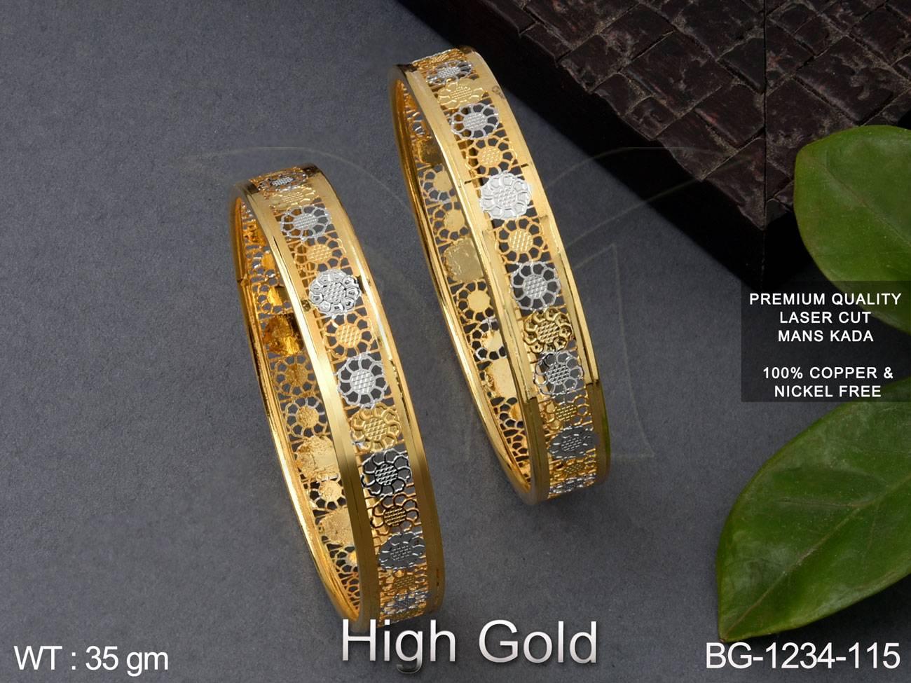 BG-1234-115-GOLD SILVER/2 X 2