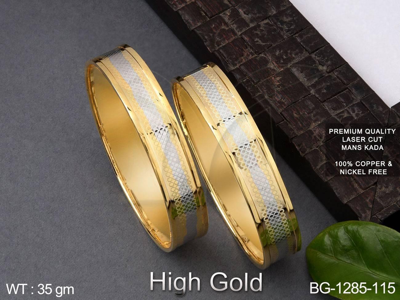 BG-1285-115-GOLD SILVER/2 X 2