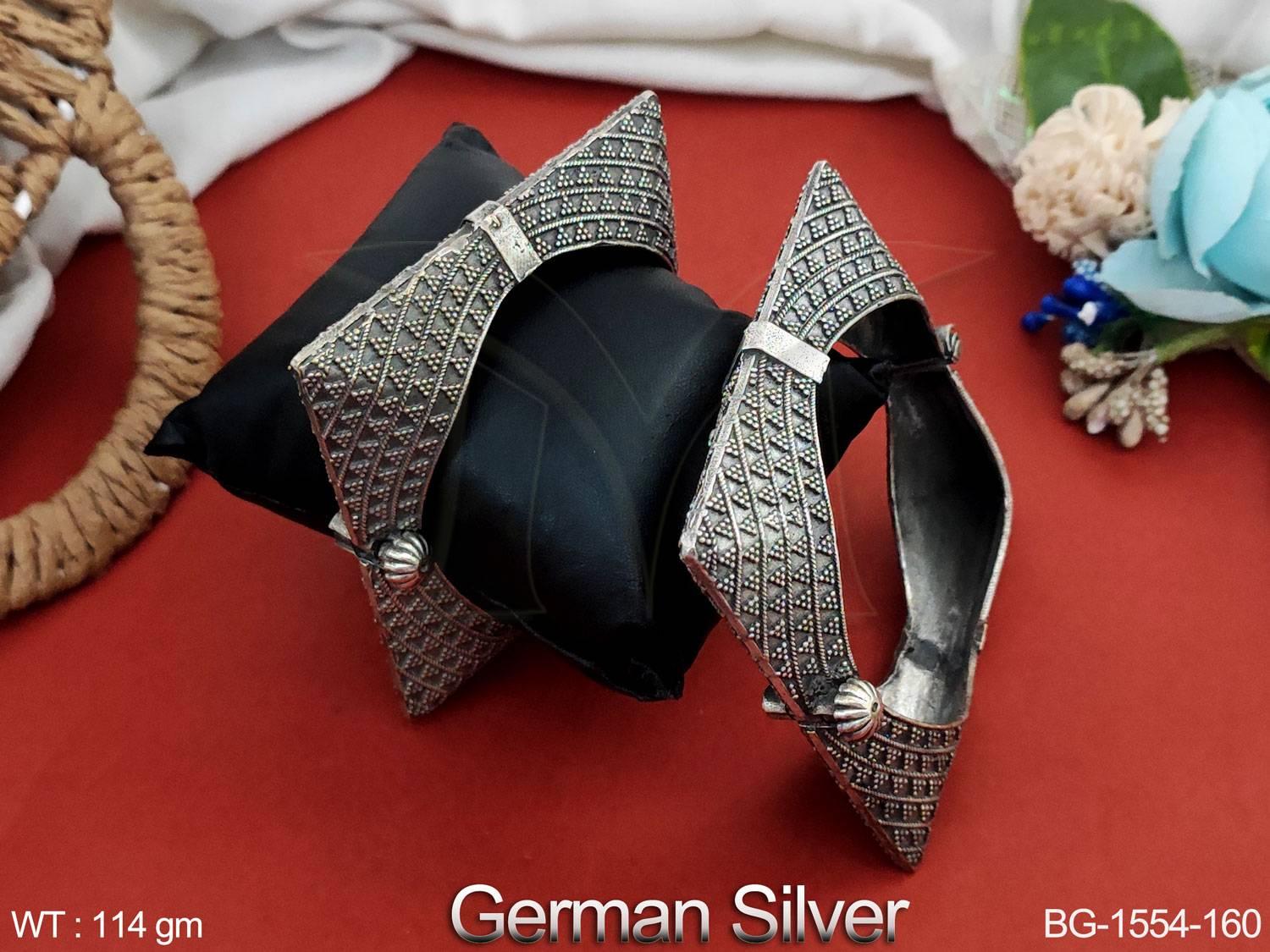 BG-1554-160-GERMAN SILVER/2 X 6