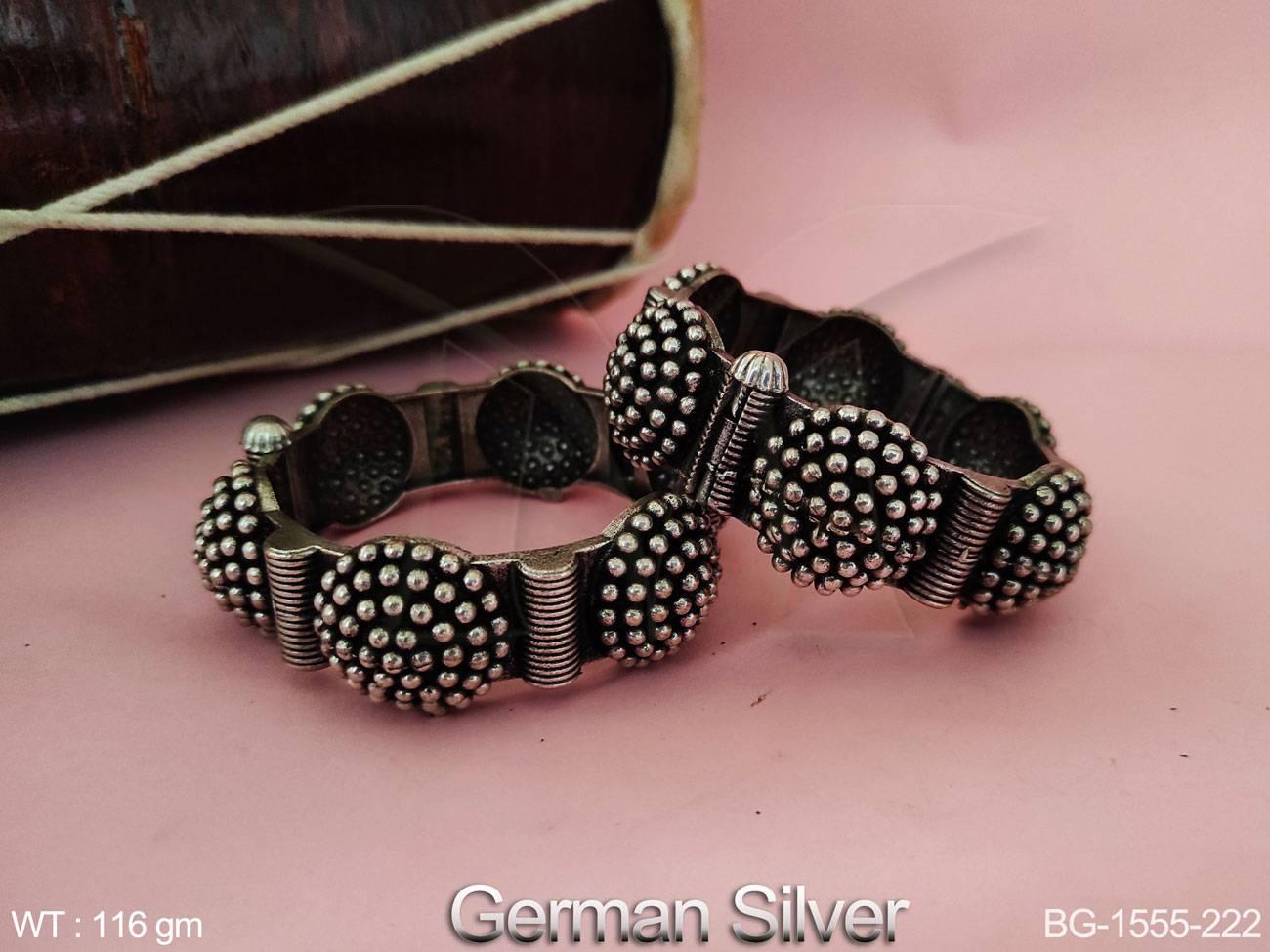 BG-1555-222-GERMAN SILVER/2 X 6