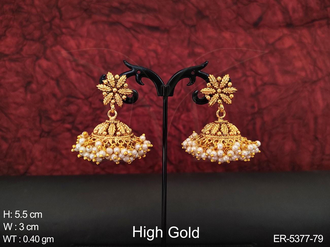 ER-5377-79-pearl Gold