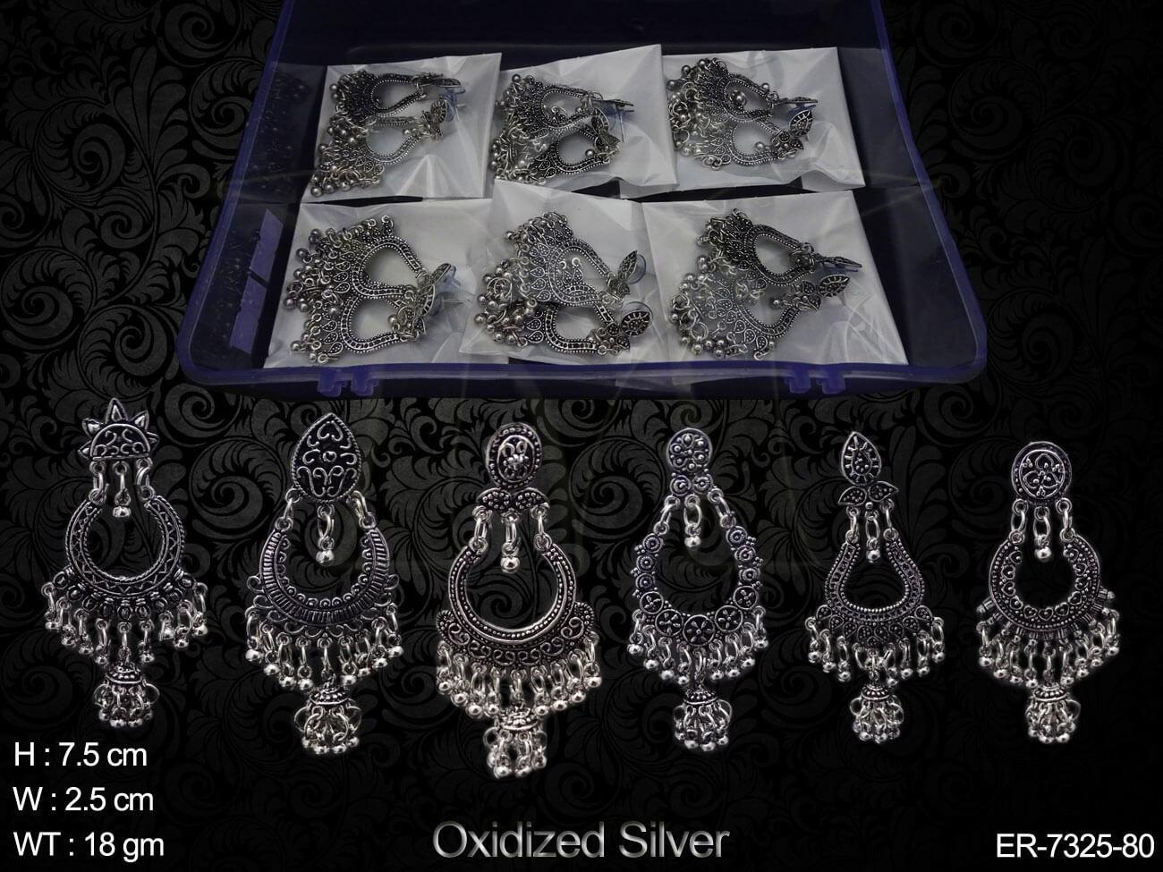 ER-7325-80-OXCID SILVER