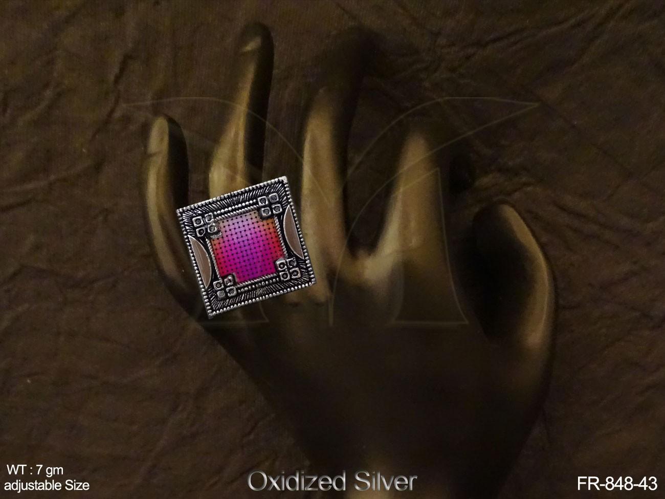 FR-848-43-OXCID SILVER