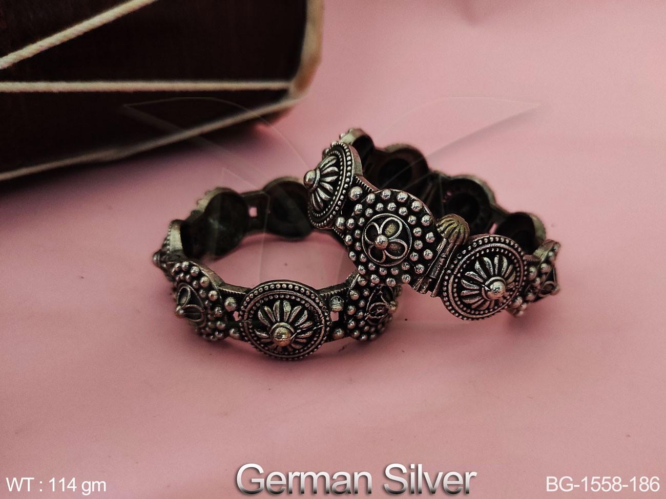 BG-1558-186-GERMAN SILVER/2 X 6