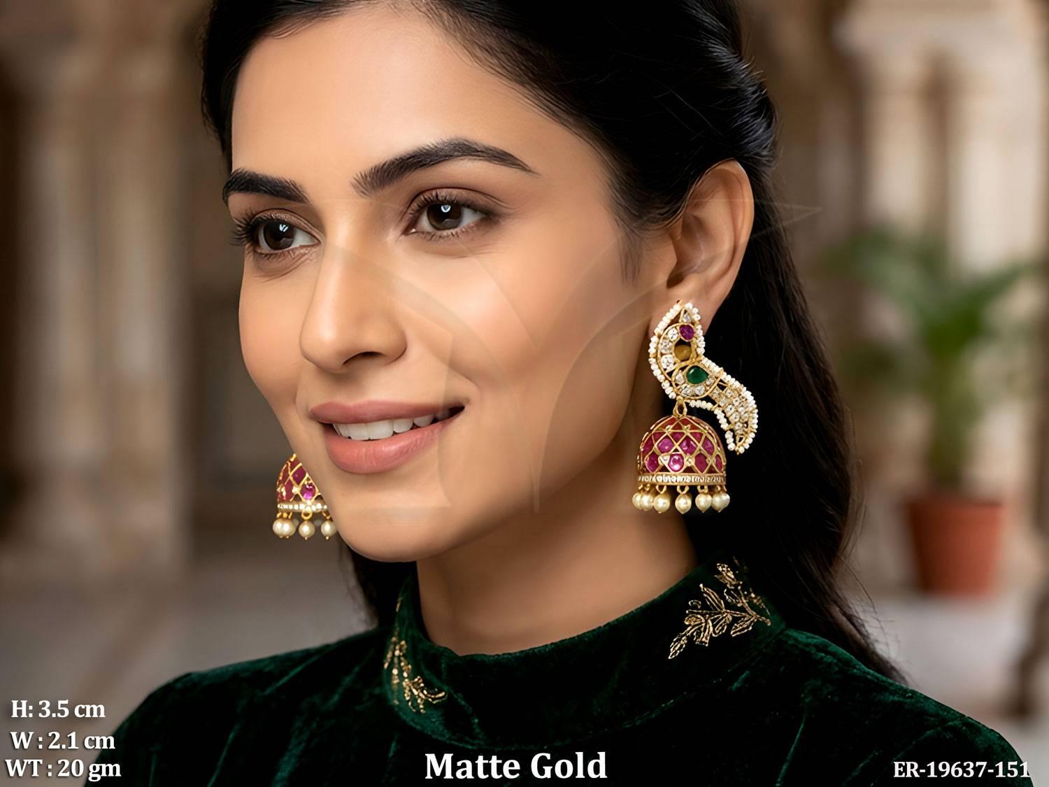 ER-19637-151-RUBY GREEN