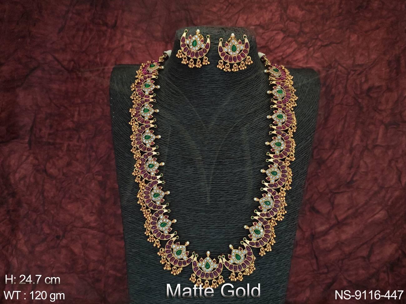 NS-9116-447-Ruby green white/Matte Gold