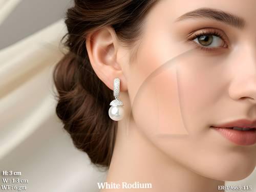 american-diamond-white-rhodium-pearl-drop-earrings-fancy-party-wear