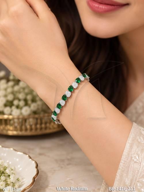 Stylish Stone Full Sparkle Designer Bracelet