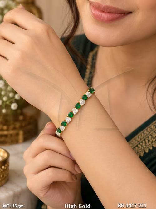 Fancy Designer Full Stone Bracelet for Women