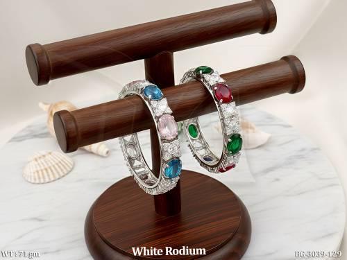 white-rodium-finish-american-diamond-fancy-bangles