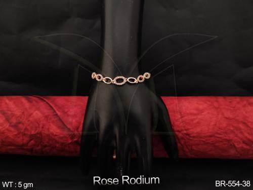 full-stones-cz-ad-jewelry-rose-rodium-polish-artificial-fancy-classic-design-party-wear-cz-ad-bracelets-