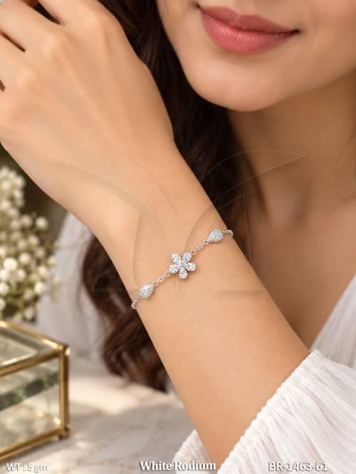 white-rodium-designer-stone-bracelet