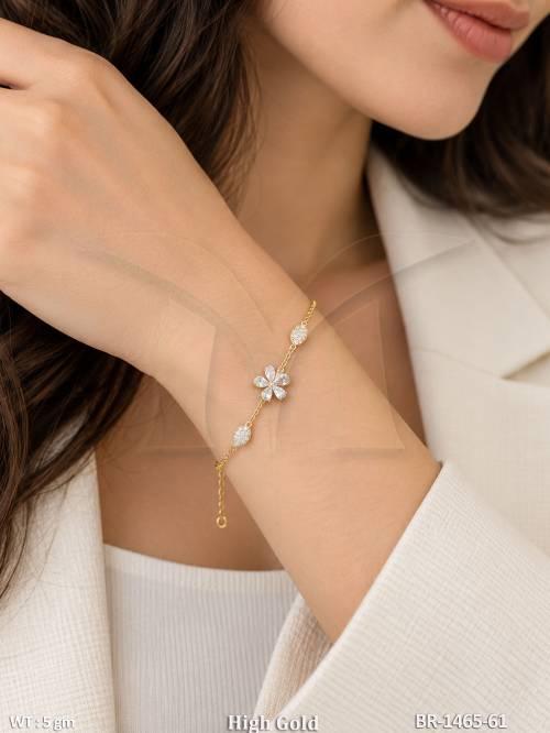 american-diamond-high-gold-plated-bracelet