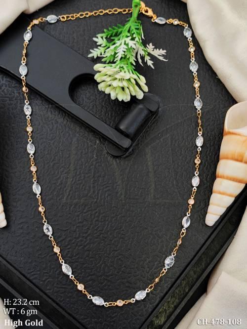 american-diamond-oval-stone-high-gold-chain