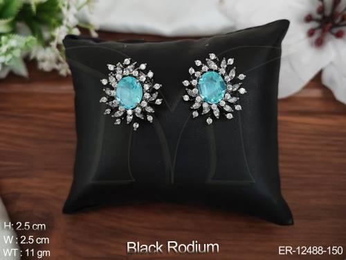black-rodium-polish-facny-design-cz-ad-stones-party-wear-beautiful-american-diamond-earring-tops