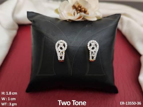 fancy-design-north-style-two-tone-polish-designer-wear-ad-tops-studs-earrings-