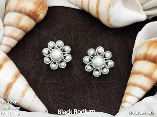 fancy-design-black-rodium-polish-cz-ad-full-stones-designer-american-diamond-earring-tops-studs-
