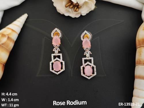 american-diamond-jewellery-beautiful-rose-rodium-polish-design-party-wear-earrings-