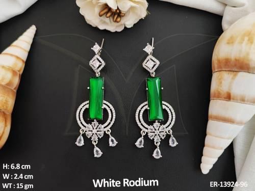 designer-american-diamond-white-rodium-polish-party-wear-earrings-