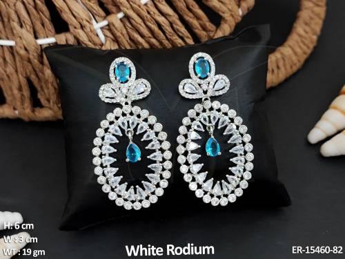 stunning-american-jewellery-white-rodium-polish-with-modern-design-earrings