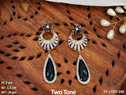 american-diamond-two-tone-polish-fancy-earrings-