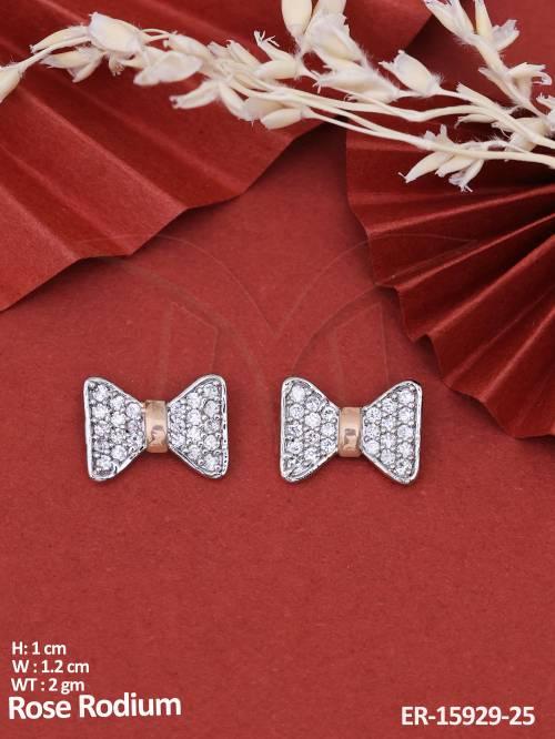 beautiful-designer-cz-ad-stone-rose-rodium-polish-fancy-style-earrings-