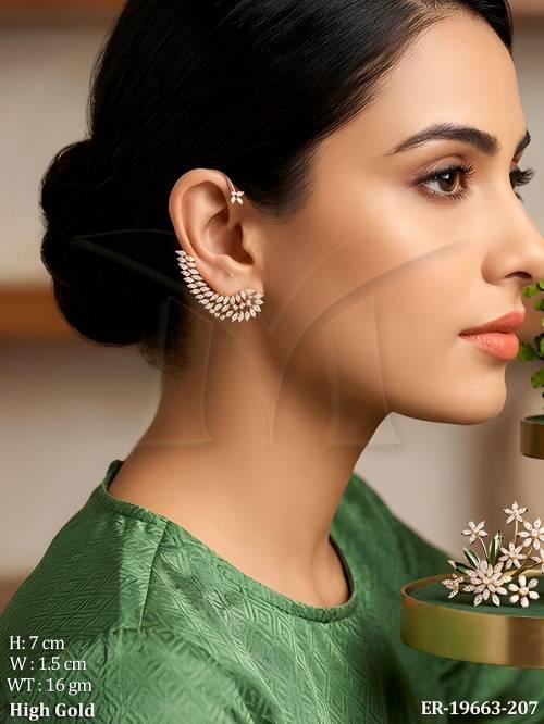 High Gold Designer Earrings