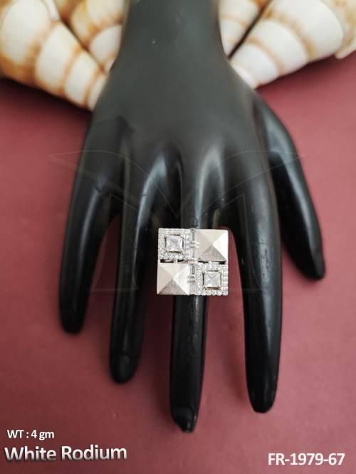 american-diamond-jewellery-designer-white-rodium-party-wear-finger-rings-