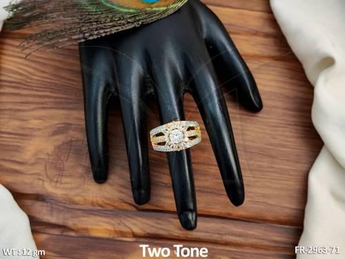 american-diamond-two-tone-polish-fancy-finger-rings-