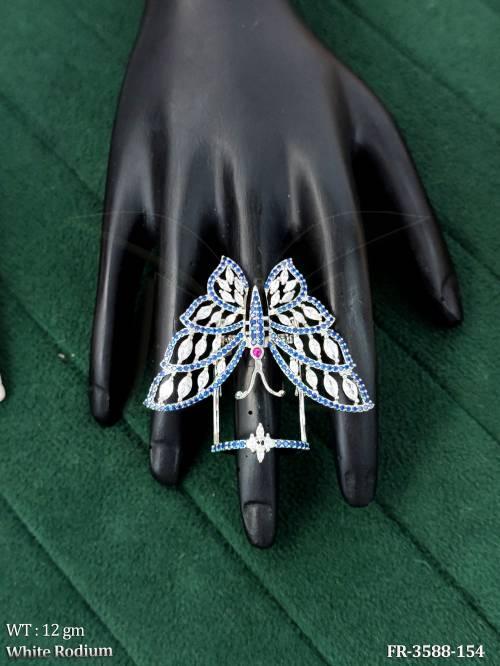 fancy-butterfly-style-american-diamond-finger-ring