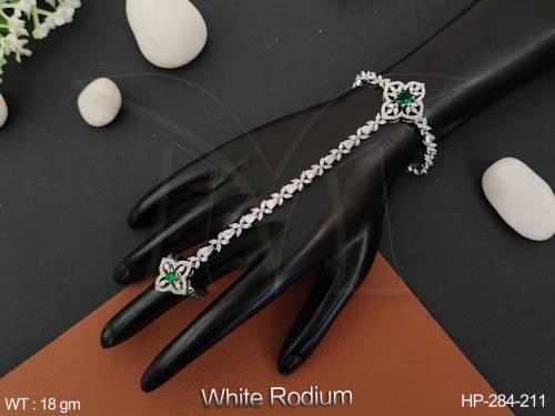 american-diamond-jewelry-white-rodium-polish-designer-wear-party-wear-fancy-style-haath-paan