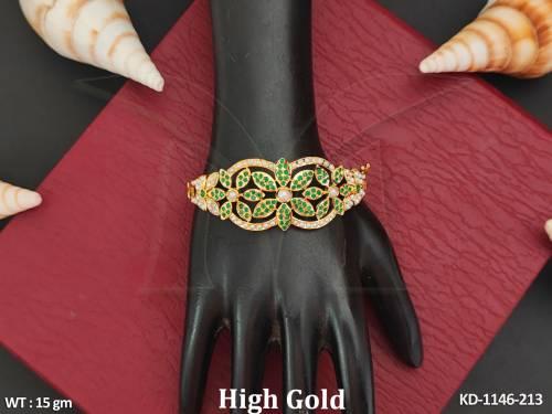 high-gold-polish-royal-pearl-studded-kada-elegant-jewelry-for-special-events