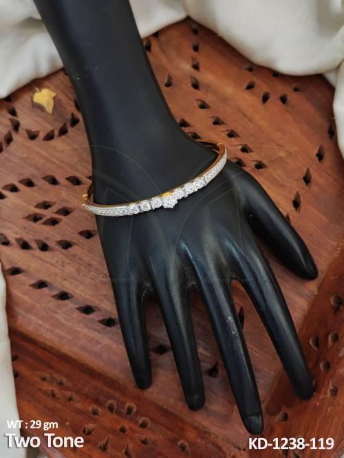 american-diamond-two-tone-polish-full-stone-party-wear-kada-