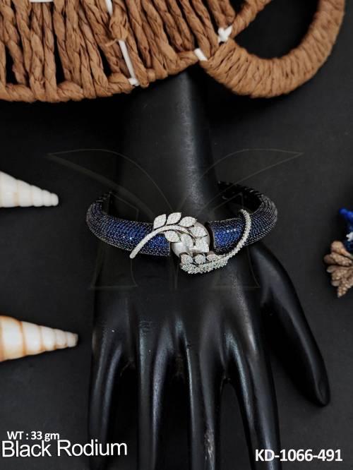 beautiful-designer-black-rodium-polish-fancy-designer-kada