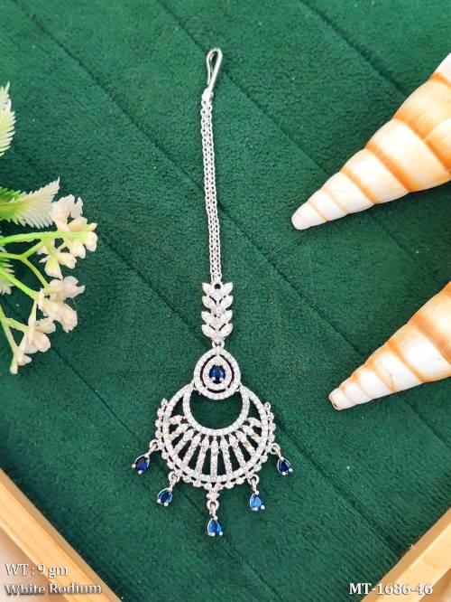 white-rhodium-american-diamond-maang-tikka