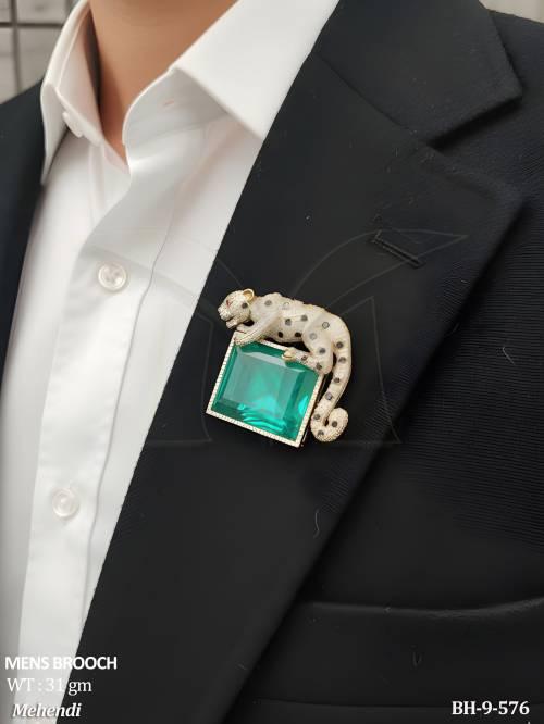 Premium Party Wear Designer Men’s Brooch Pin