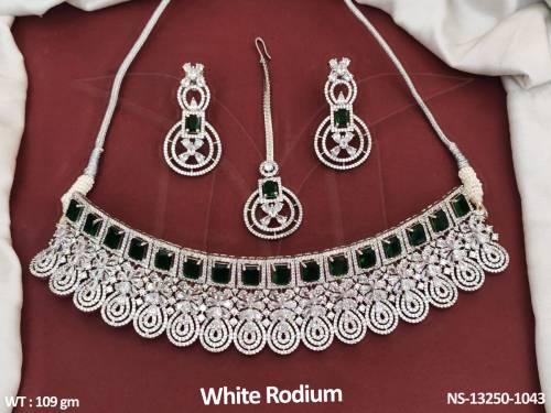 cz-ad-jewellery-white-rodium-polish-designer-choker-necklace-set