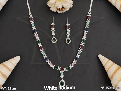 beautiful-designer-ad-full-stone-white-rodium-polish-party-wear-necklace-set-